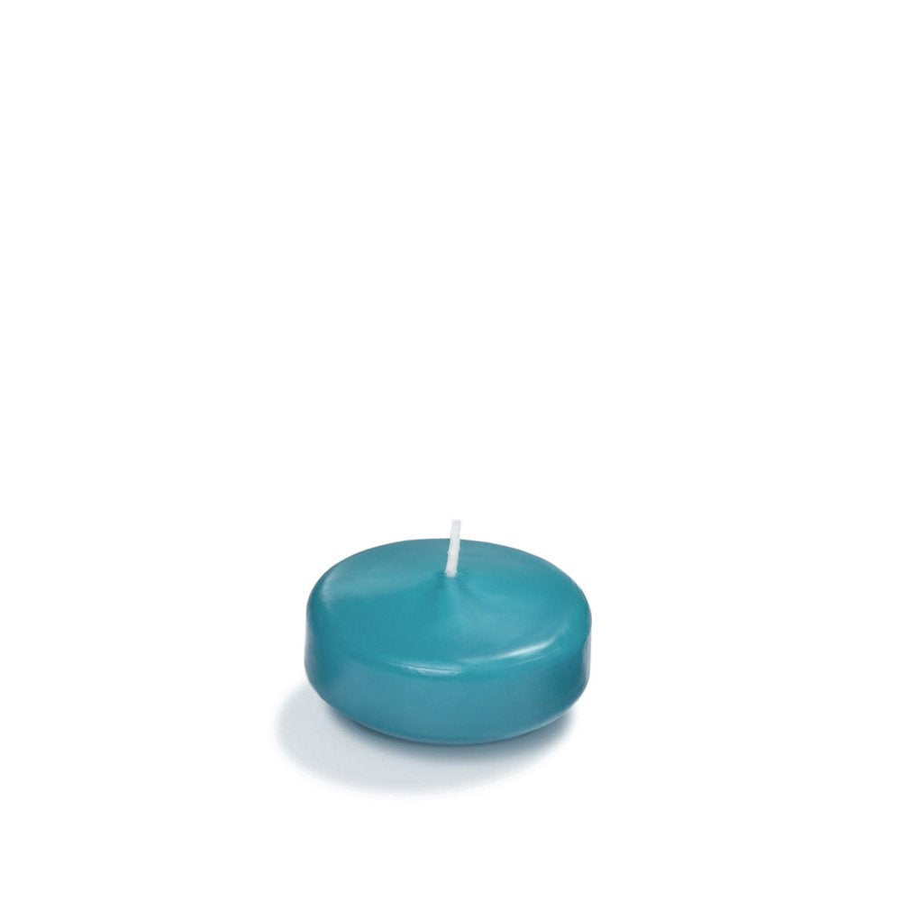 yummi Case of 36 2.25" Turquoise Floating Candles