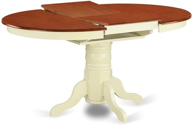 East West Furniture AVT-WHI-TP Avon Dining Table
