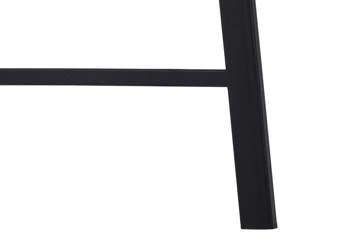 Monarch Specialties I 7527 Computer Desk, Home Office, Laptop, Storage Shelves, 48" L, Work, Metal, Laminate, White Marble Look, Black, Contemporary, Modern