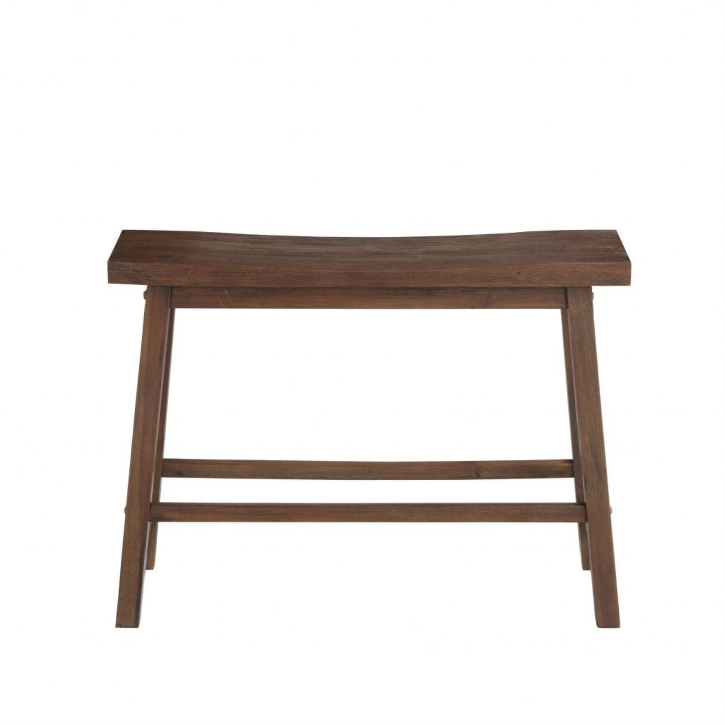 Boraam 4 Piece Sonoma Pub Table Set, Neutral Driftwood Gray Finish, Chestnut