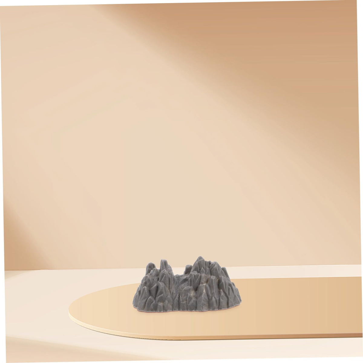 YARNOW 20Pcs Miniature Rockery Statues Realistic Plastic Rocks for Garden Mini Rockery Ornament Landscape Mountain Model Home Office Dcor