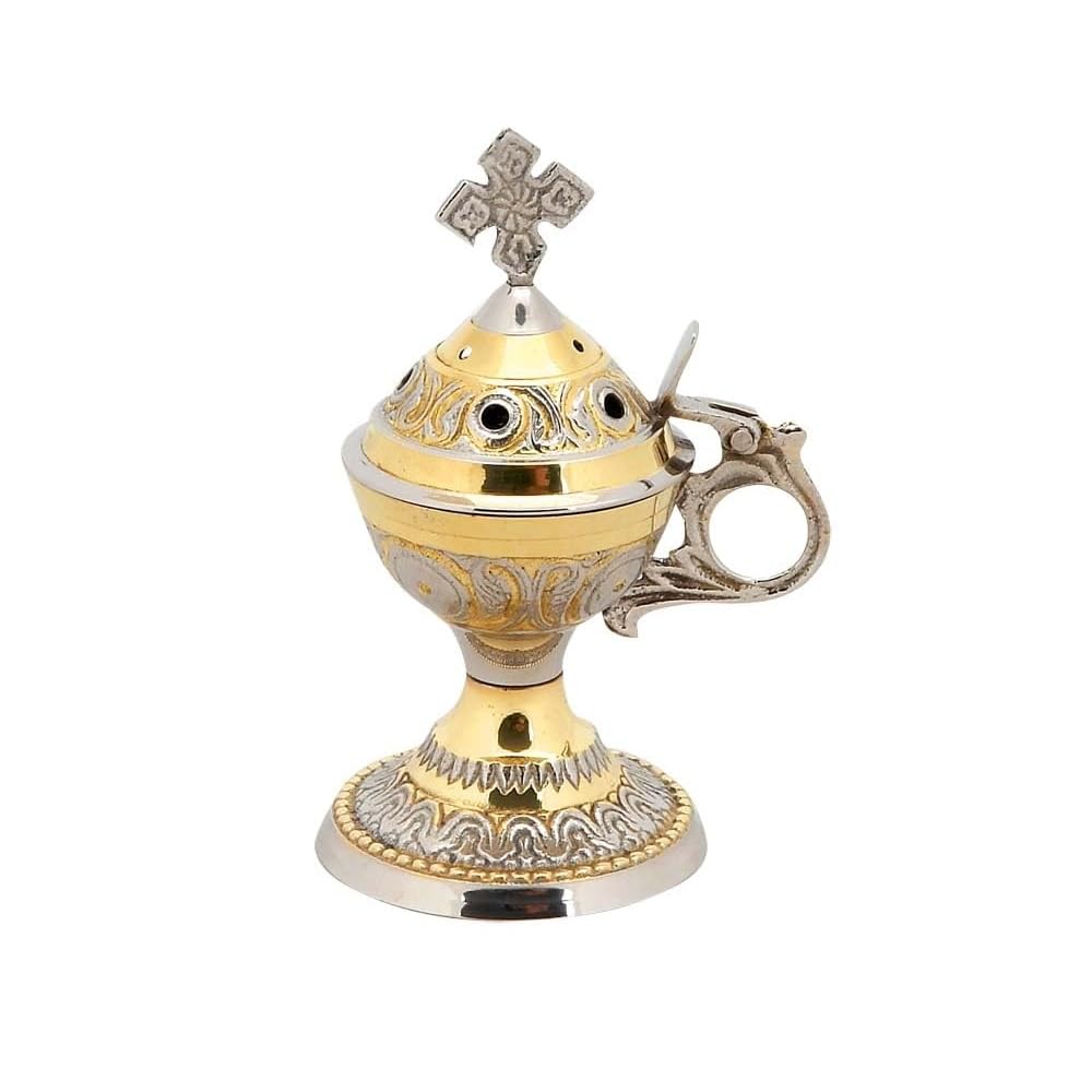 Christian Orthodox Greek Censer (4886-gn)