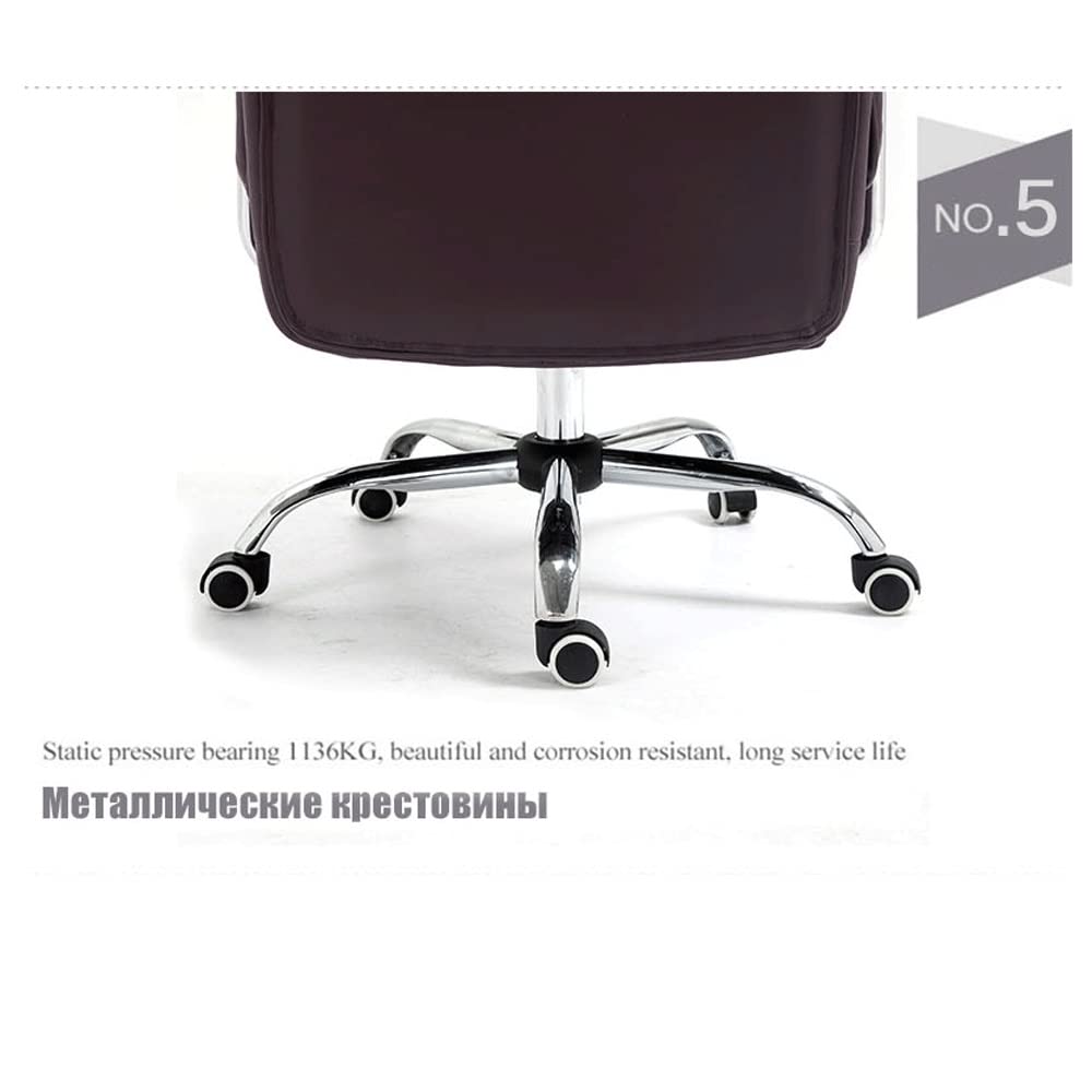 DUYHBAWRS Office Chair Computer Chair Soft and Furniture European Seat for Cafe Home Chair for Gift(D)