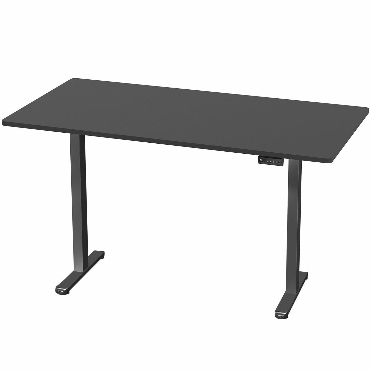 VIVO Electric 71 x 36 inch Standing Desk, Dual Motor Memory Controller Height Adjustment, E2B Series, Black Top Black Frame, DESK-KIT-E2B7B-36