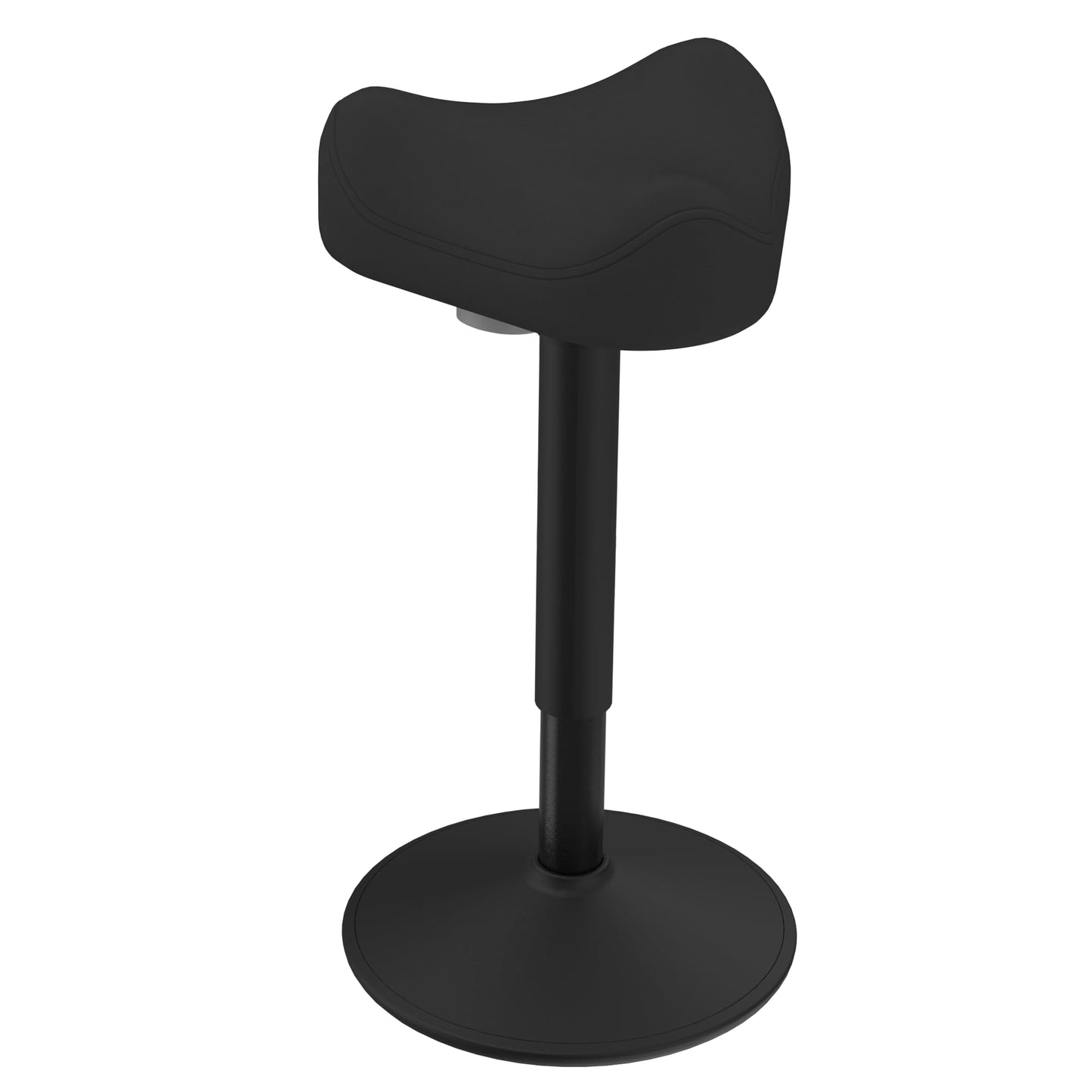Yonsaeik Standing Stool, Adjustable Ergonomic Office Chair Standing Desk Chair Swivel 360 Degree Swivel Tilting Balance with Saddle Seat for Active Learning Sitting