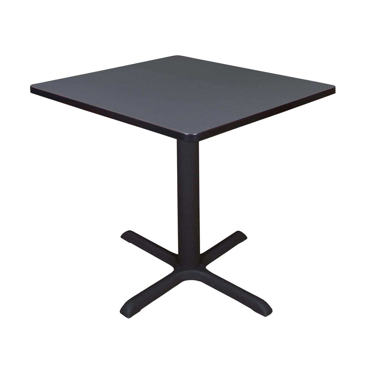 Cain 30" Square Breakroom Table- Grey