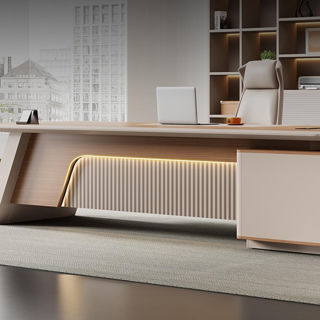 Computer Desk Modern Executive Desk Furniture for CEOS and Managers Office Desks