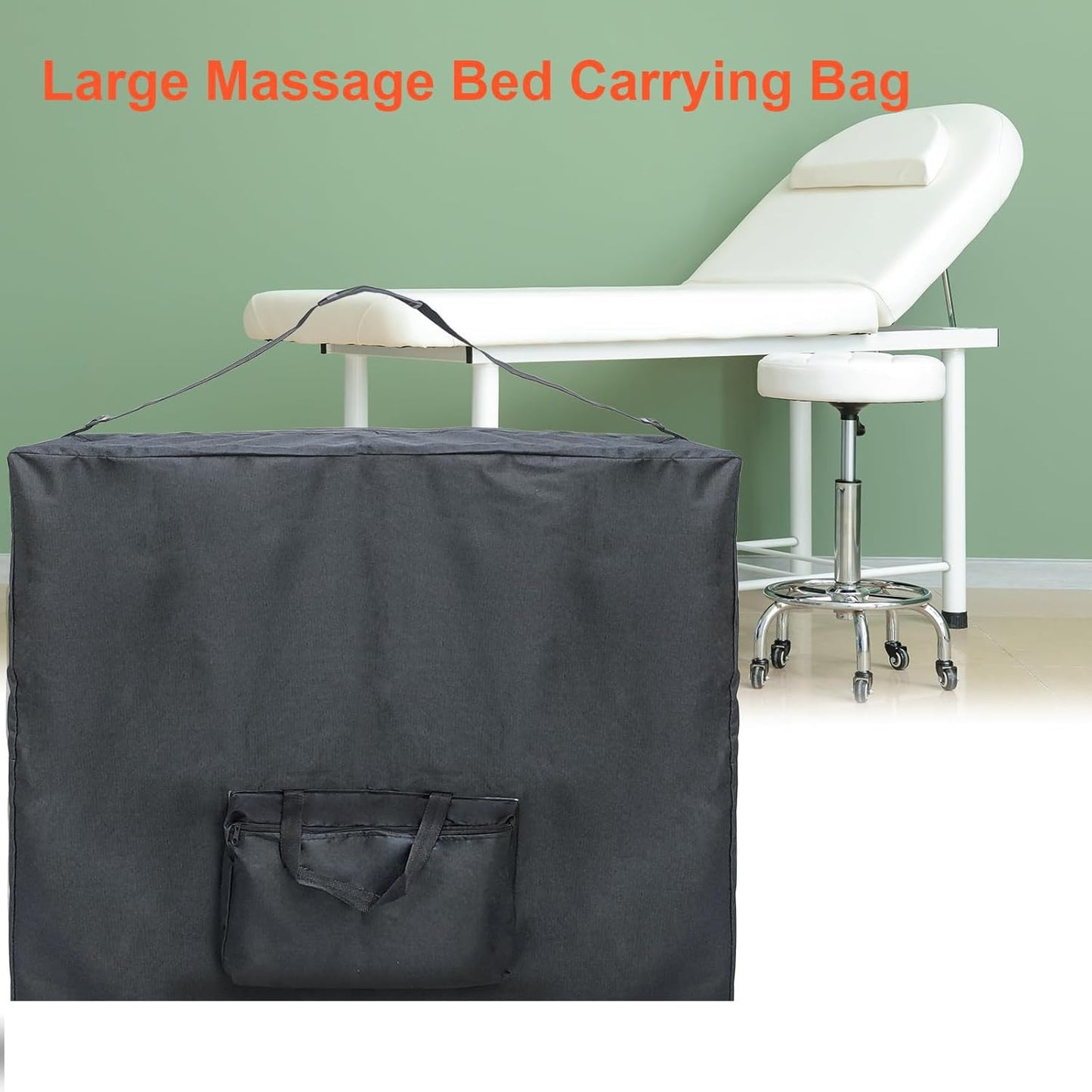 Newworldmassage 27inch Portable Massage Tables Durable Nylon Carry Bag- Lightweight Storage Case with Adjustable Shoulder Strap, Compact Travel Bag for Therapists & Professionals
