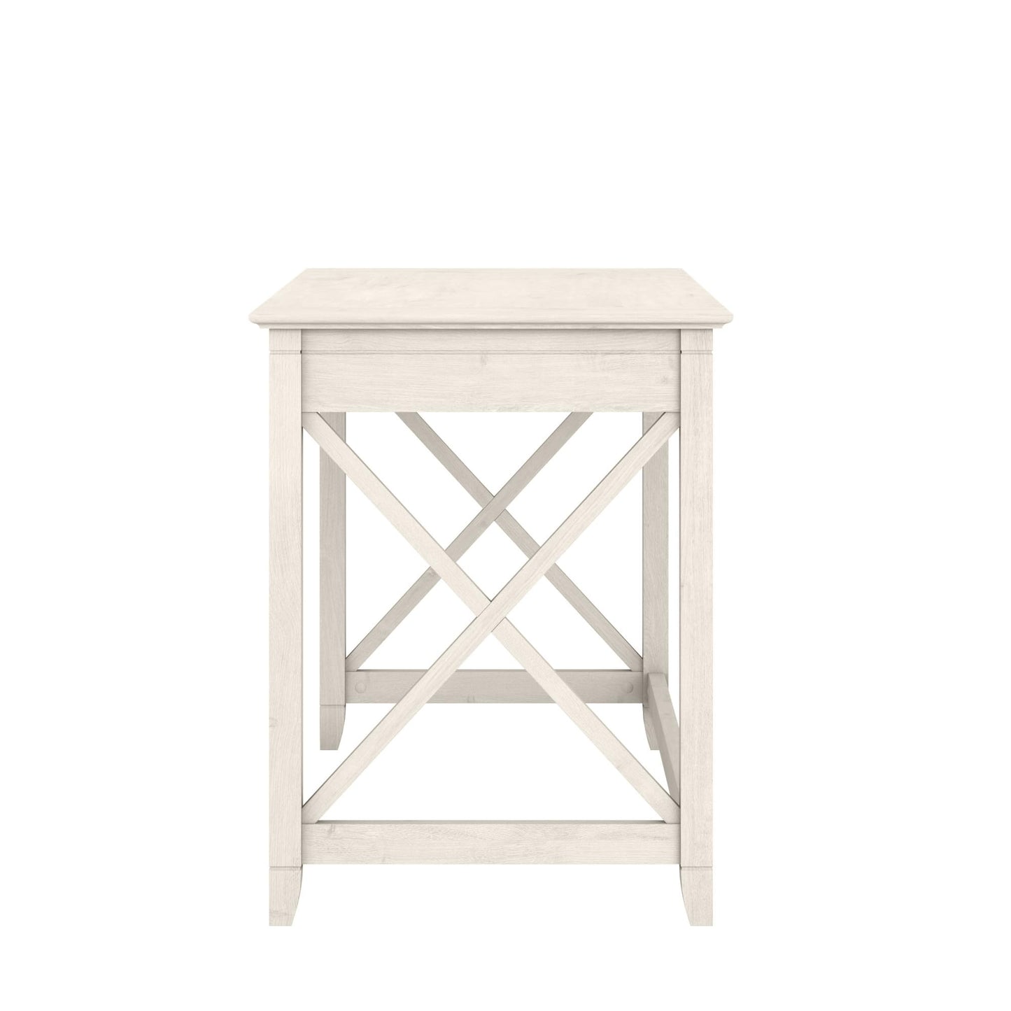 Bush Home Key West 48W Writing Desk in Linen White Oak