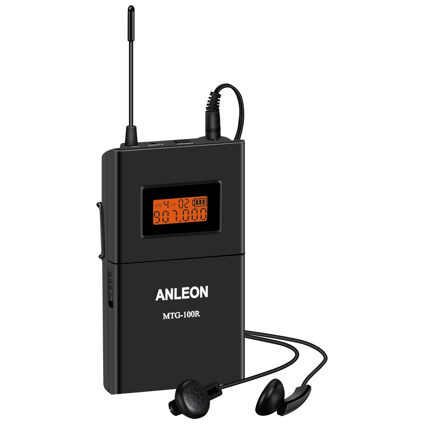 ANLEON MTG-100 Digital Wireless Tour Guide Language Interpretation Systems Wireless Acoustic Transmission System Tour Guiding, Simultaneous Translation, Audio-visual Eduation Tour Guide System,travelling, Meeting, Museum Visiting, Coaching, Education, Wir