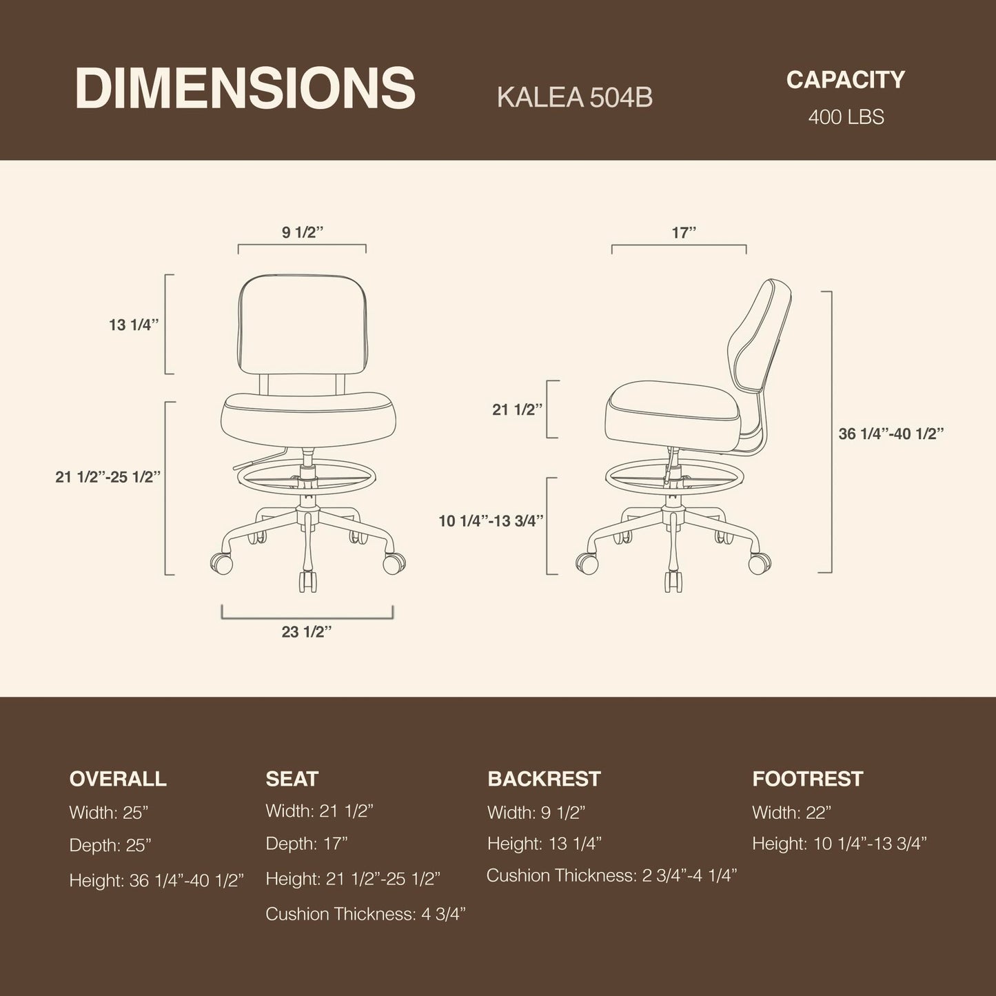 DR.LOMILOMI Pneumatic Swivel Rolling Saddle Stool 504 Kalea with Adjustable Foot Ring for Clinic SPA Tattoo and Home (Urban Taupe, Backrest Add-on)