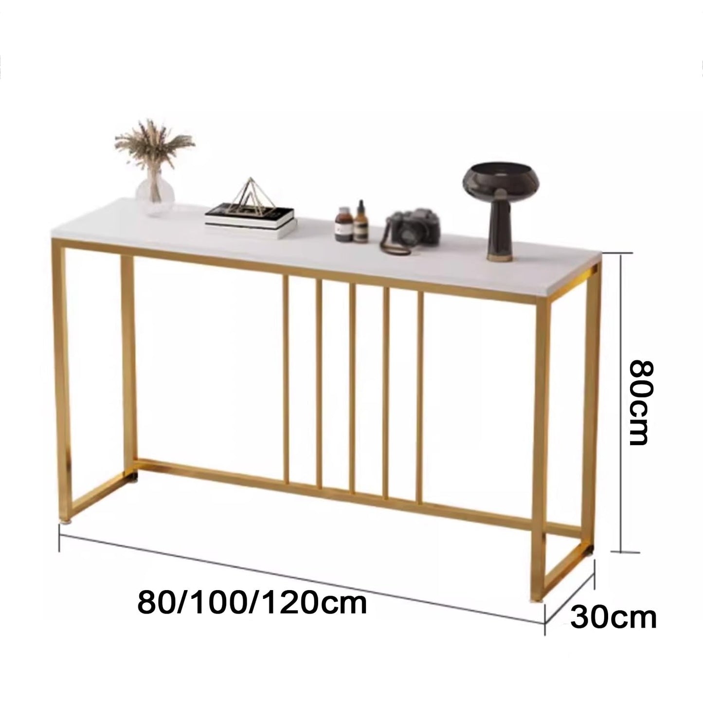 Sofa Tables Modern Wooden Console Table Semi Circular Design Rectangular Base Wall Accent Small Spaces Side Hallway Entryway,Modern Floating TV Stand - Wall-Mounted Media Console Shelf, Wood