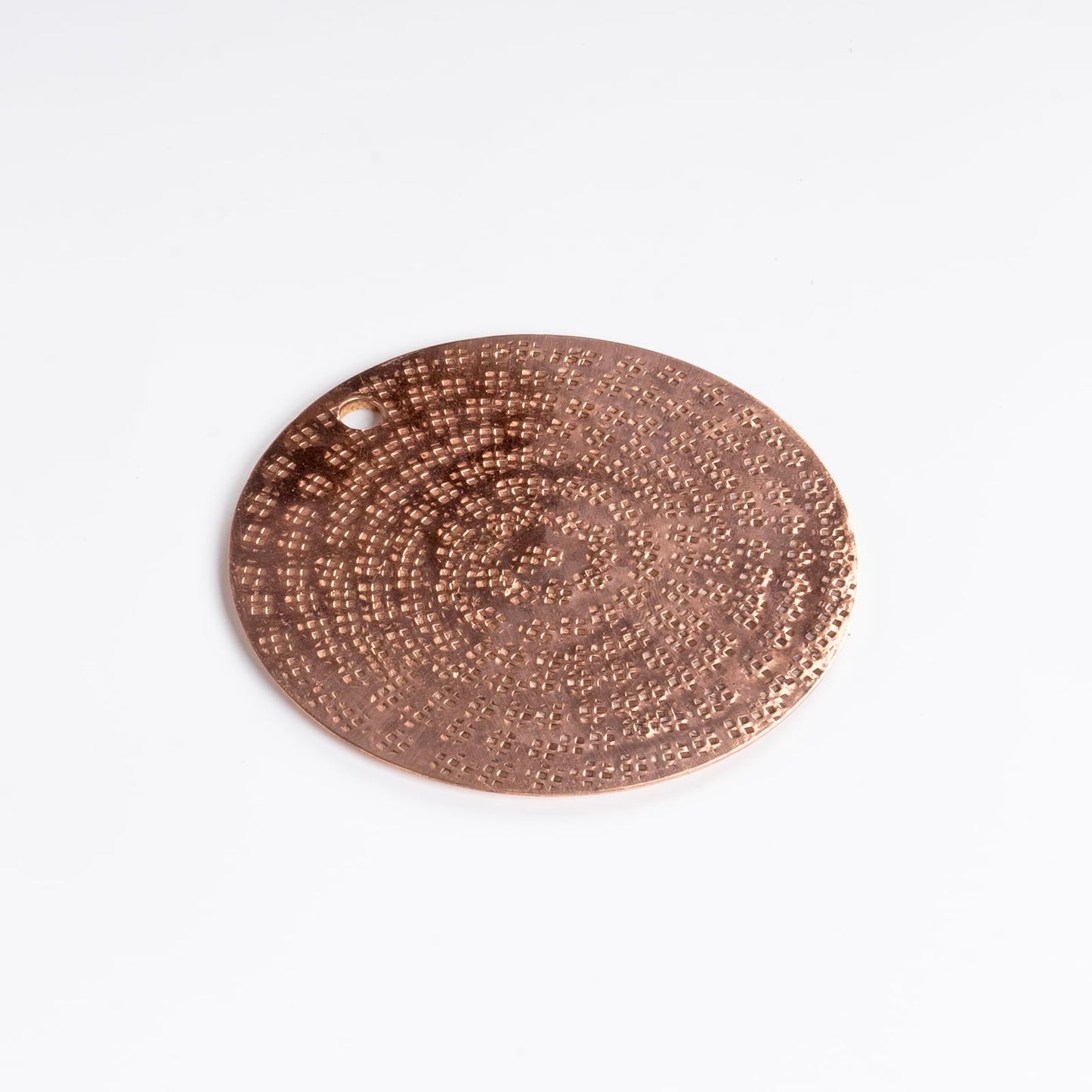 Copper Coasters Set of 4 with Holder - Premium Handmade Drink Coasters for Home & Bar - Elegant Copper Gift Set for Housewarming, Wedding, or Office