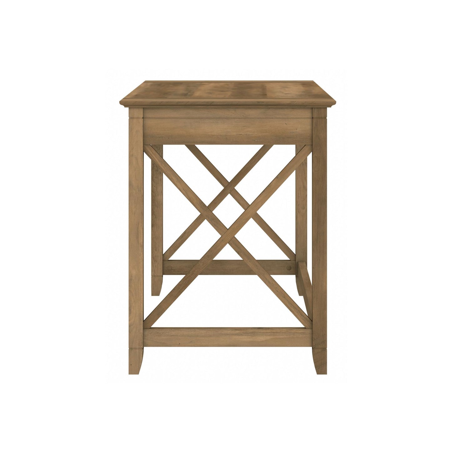 Bush Home Key West 48W Writing Desk in Reclaimed Pine