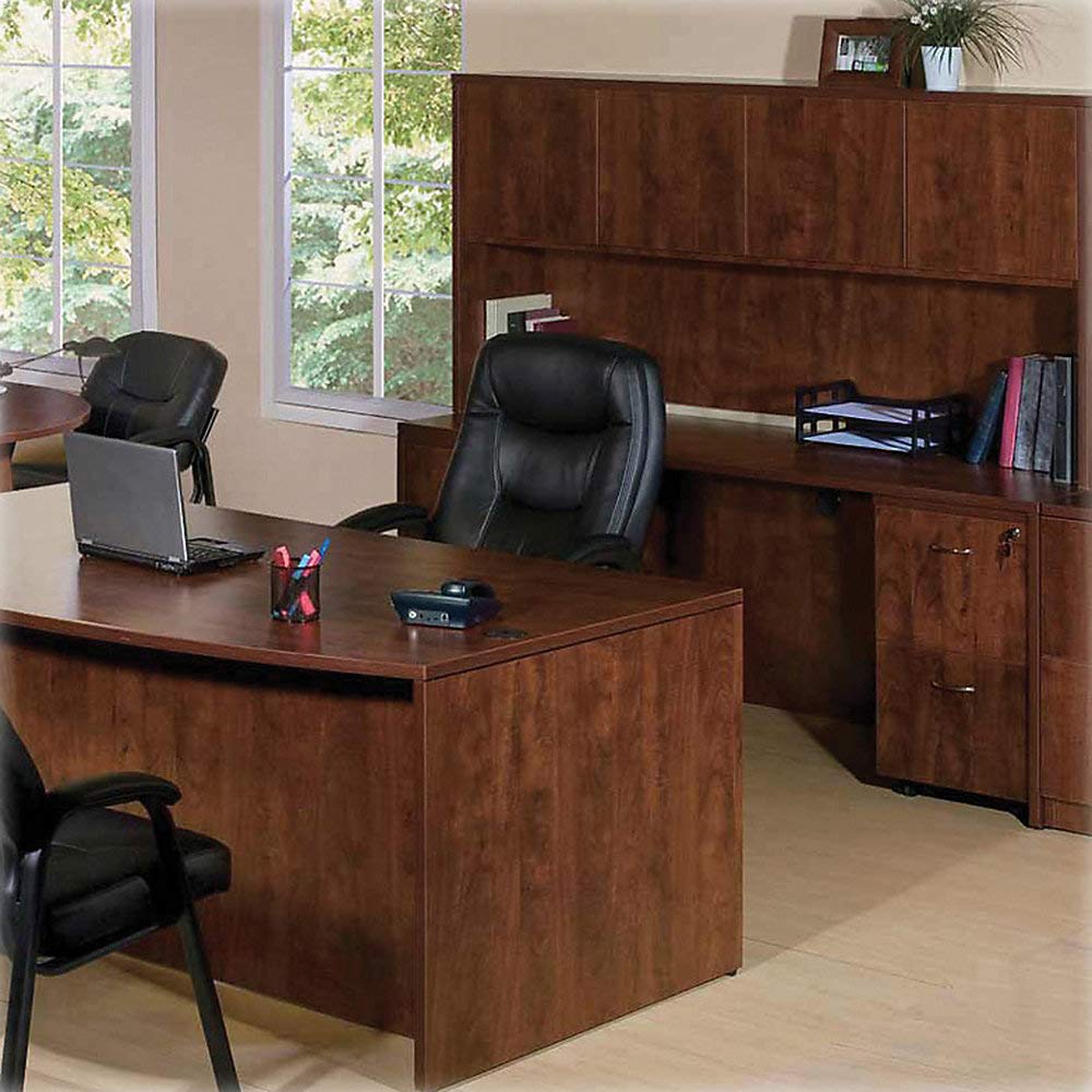 Lorell Essentials Cherry Bridge, 41.4" x 23.6" x 29.5"