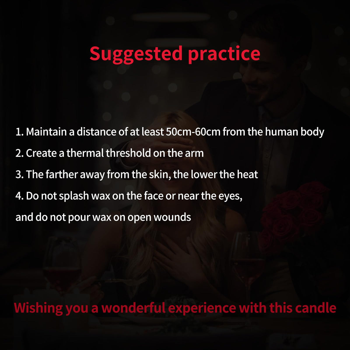 Low Temperature Candle Set - 3 Pack (Red, Purple, Black), Smooth Drip Candles for Deep Relaxation, Cozy Home Ambiance & Mood Lighting