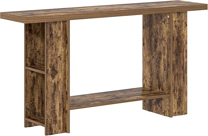 FOLUBAN Console Table for Entryway, Farmhouse Sofa Table