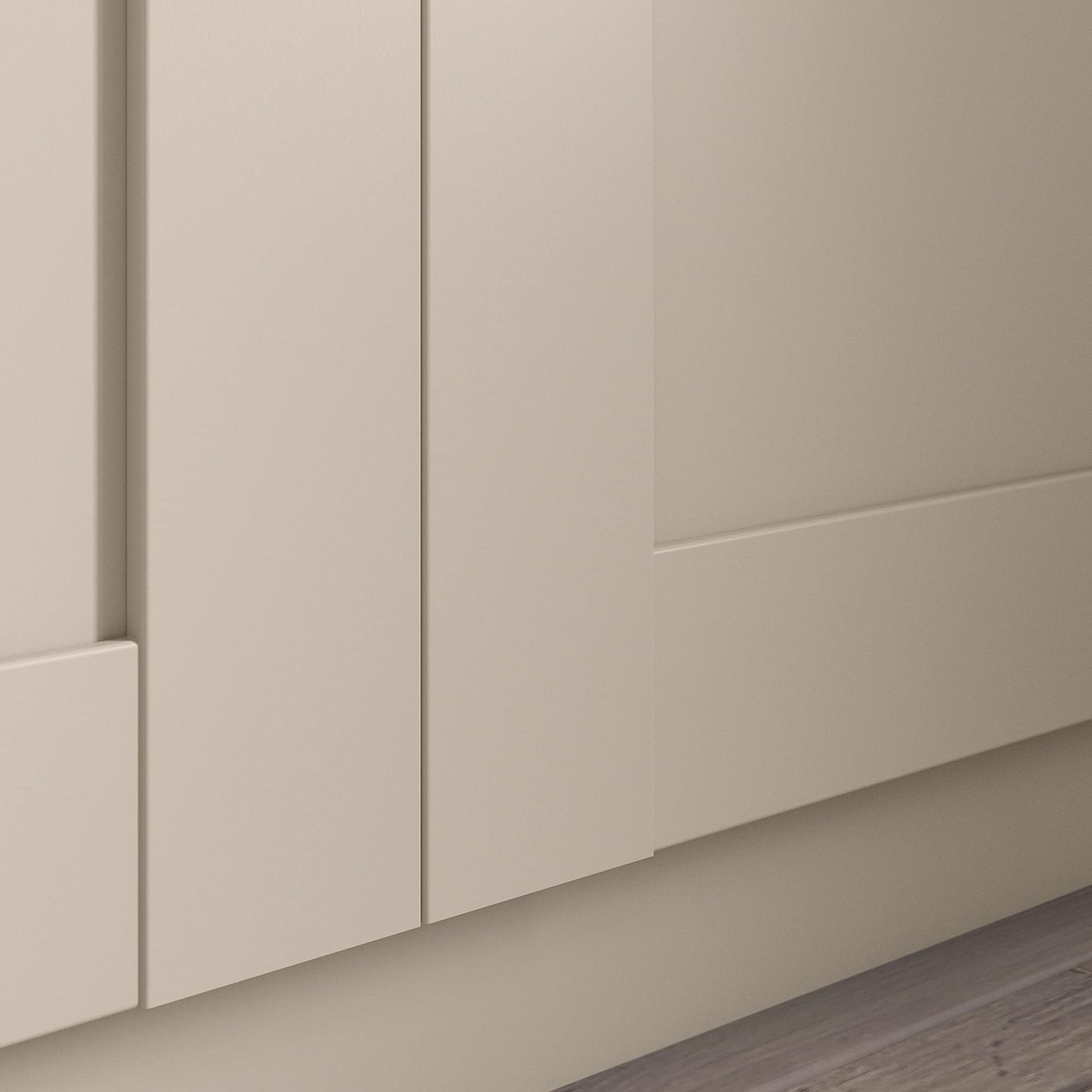 ProTuning PAX/BERGSBO Wardrobe combination, grey-beige/grey-beige, 150x60x201 cm