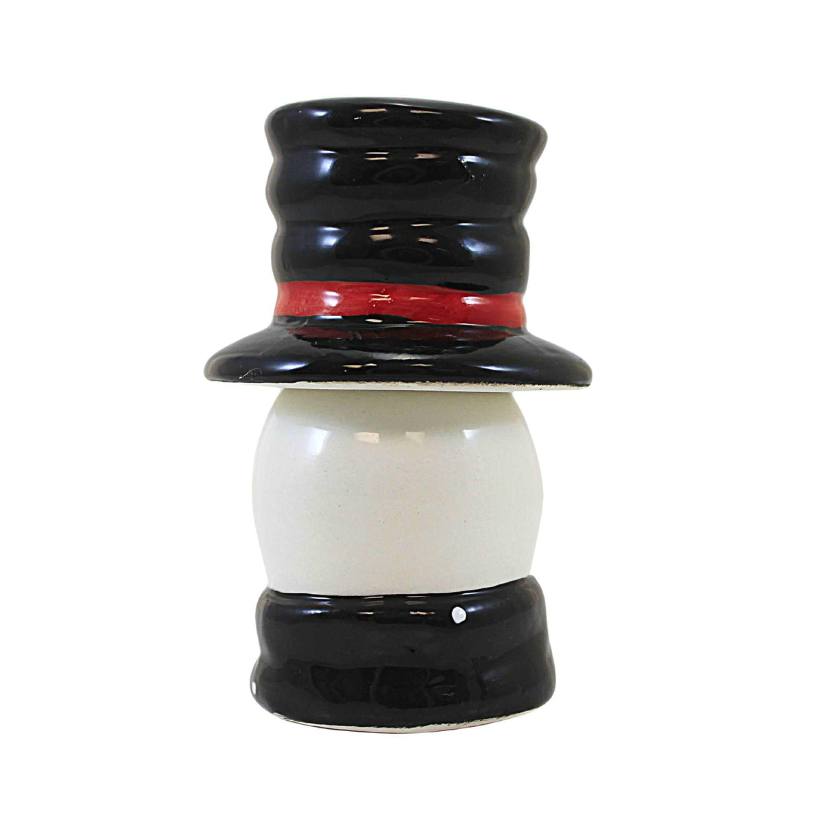 Abbott Collection Snowman & Hat Salt & Pepper Shaker Set