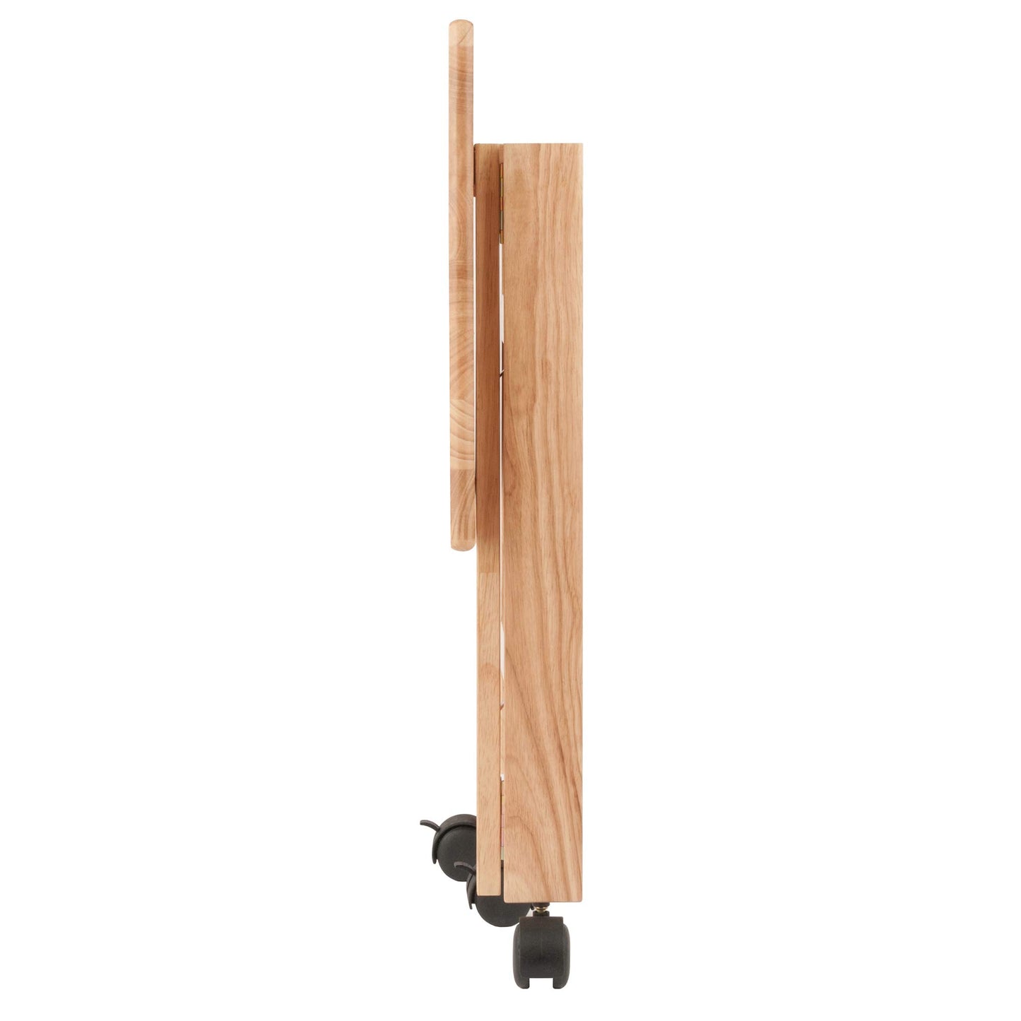 Winsome Mission 2-Shelf Wood Mobile Printer Stand, Brown (81628)