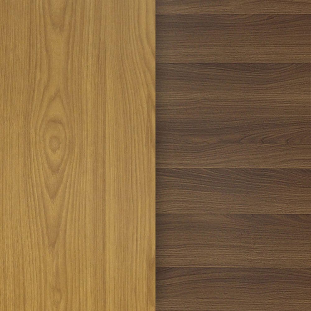 Flash Furniture Glenbrook 24" Round Table Top with Natural or Walnut Reversible Laminate Top