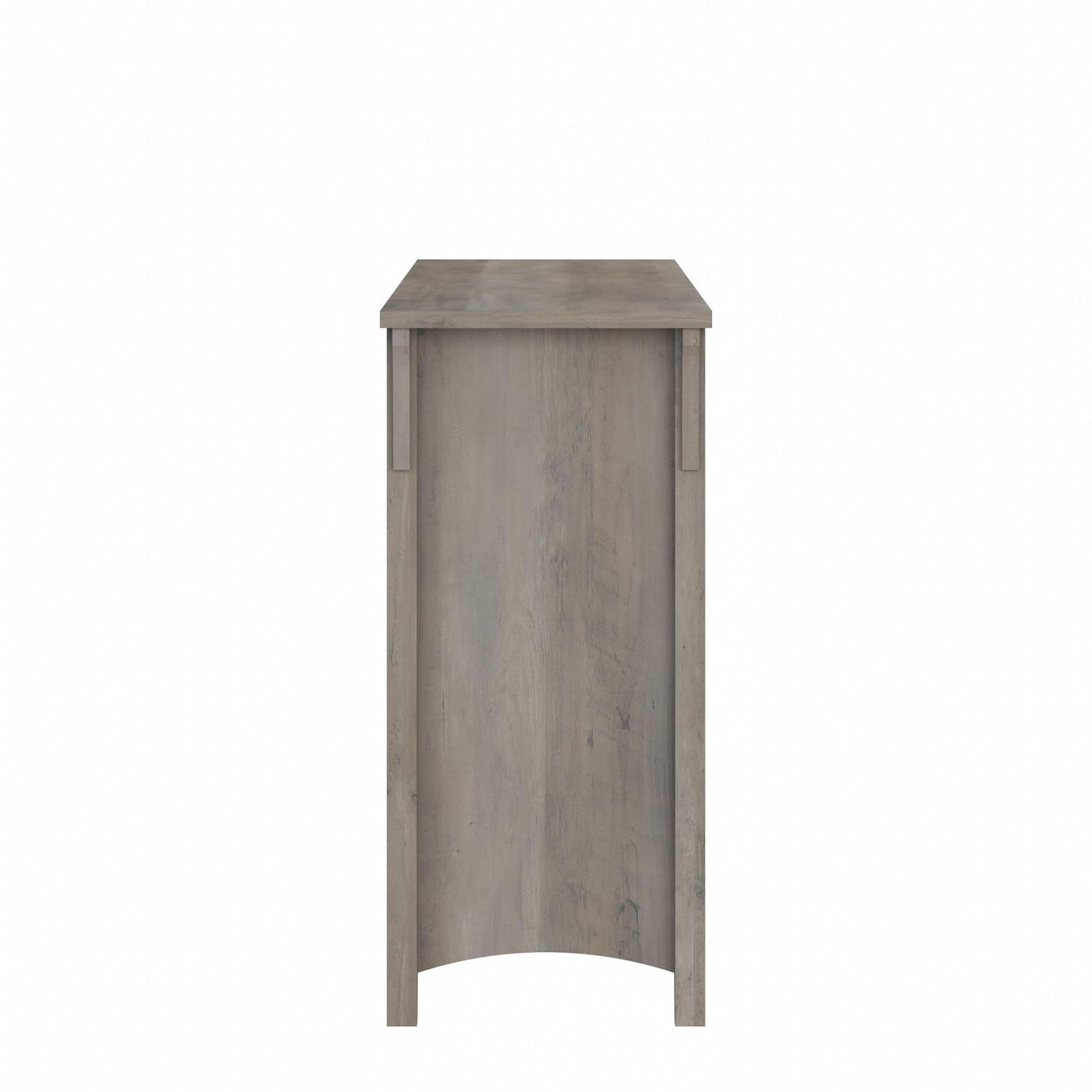 Bush Home Salinas 6 Cube Organizer in Driftwood Gray, Office Storage Solution, Home Organizer with Open Shelving, Compact Unit for Books and Supplies