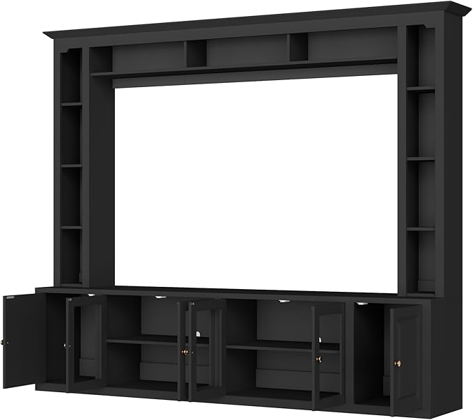 Merax Modern 4 Piece Entertainment Wall Unit