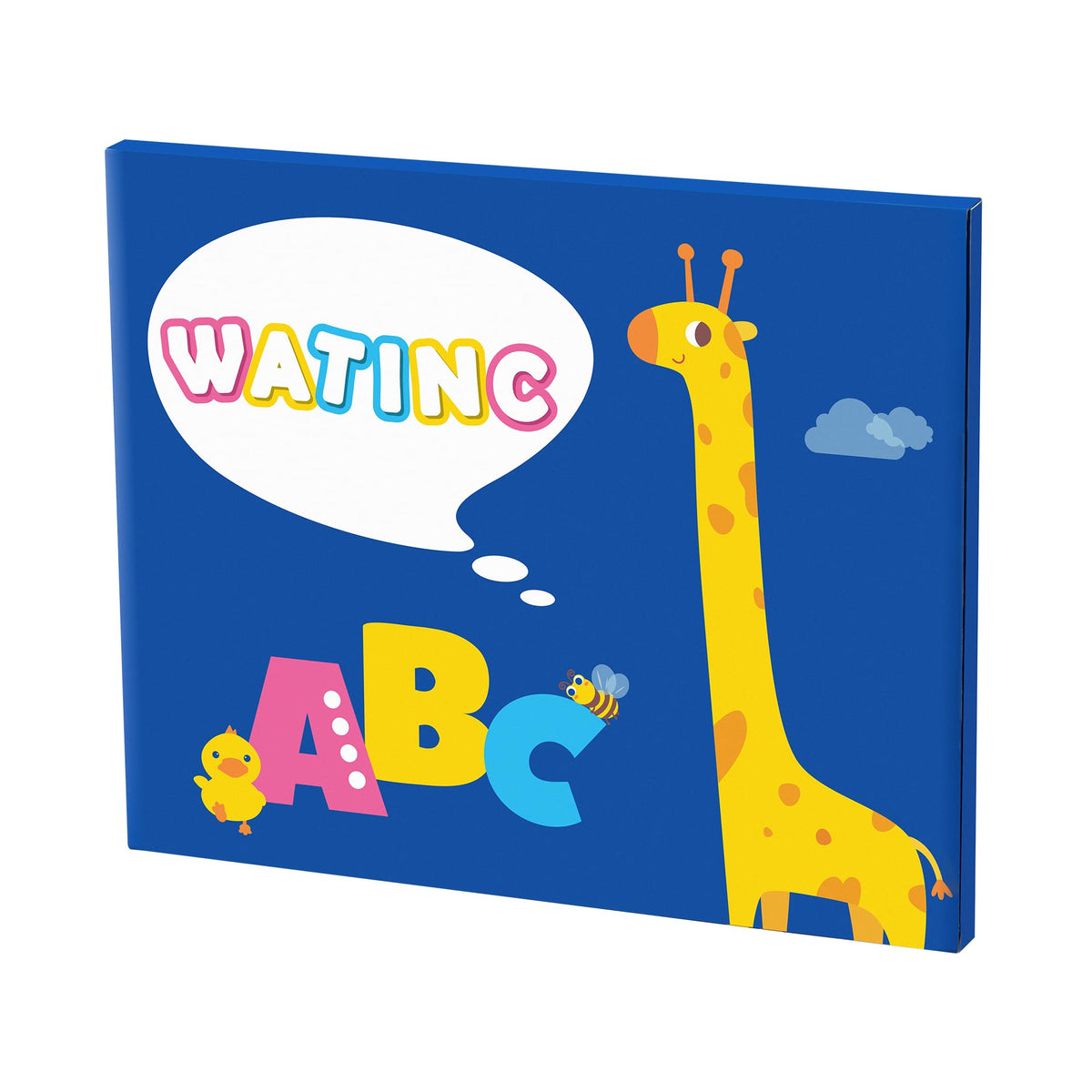 WATINC Travel Felt Board Story Set - 25PCS Portable Felt Board Educational Birthday Gift for Boys & Girls, Themed Storytelling Preschool Early Learning Interactive Play Kit for Toddlers (Insect)