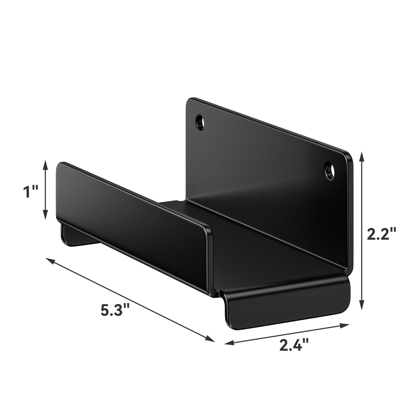niffgaff Ladder Hooks for Garage Wall, 1 Pack Heavy Duty Wall Mount Storage Hanger for Ladders, Chairs & Patio Furniture, Fits Step & Extension Ladders, Garage Organization