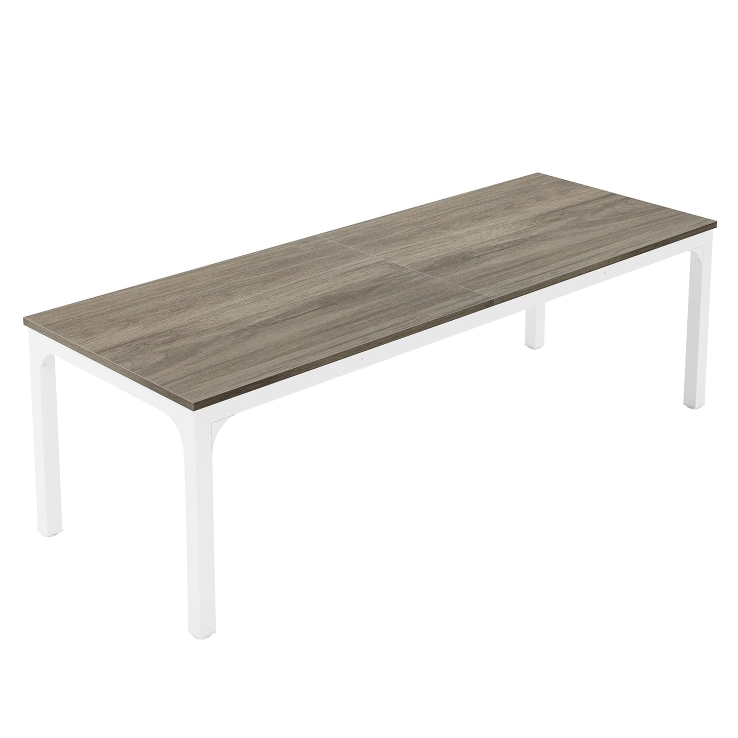 Tribesigns 6.5FT Conference Table, 78.7-Inch Rectangle Meeting Seminar Table, Large Business Tables for 6-8 People (Only Table)