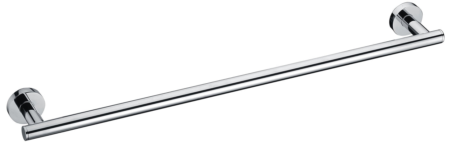 QAONO Bathroom Accessories Solid Brass Towel Bar Chrome Robe Hooks Lavatory Towel Furniture Towel Stand Holder Towel Racks Bar Kitchen Towel Stands Wall Mount