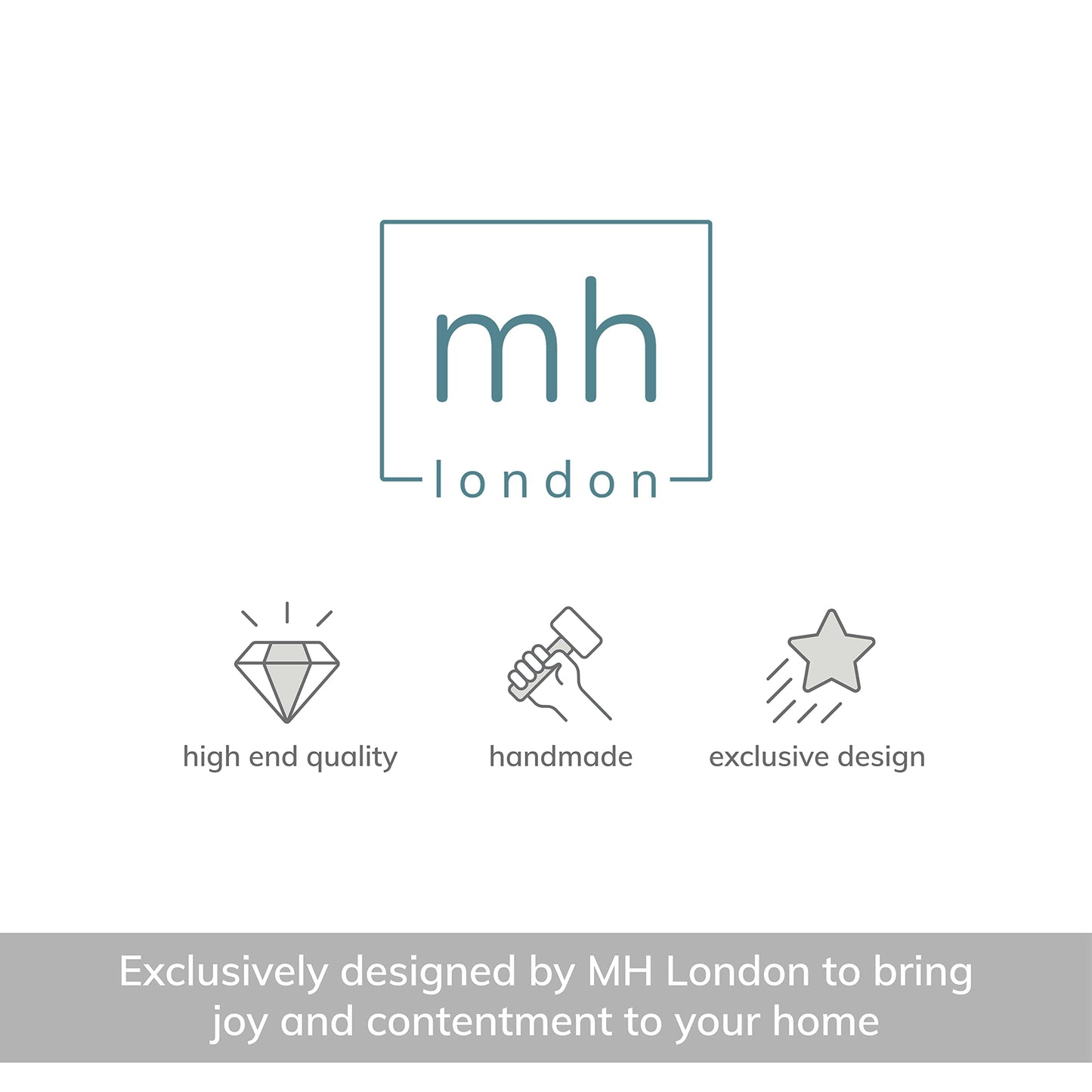 MH London Side Table - Dilan Tri Pin Small Table. Exclusively Designed Hand-Crafted Small Nightstand. Solid Wood Round End Table. Contemporary Accent Table for Bedrooms, Living Rooms and Home Office