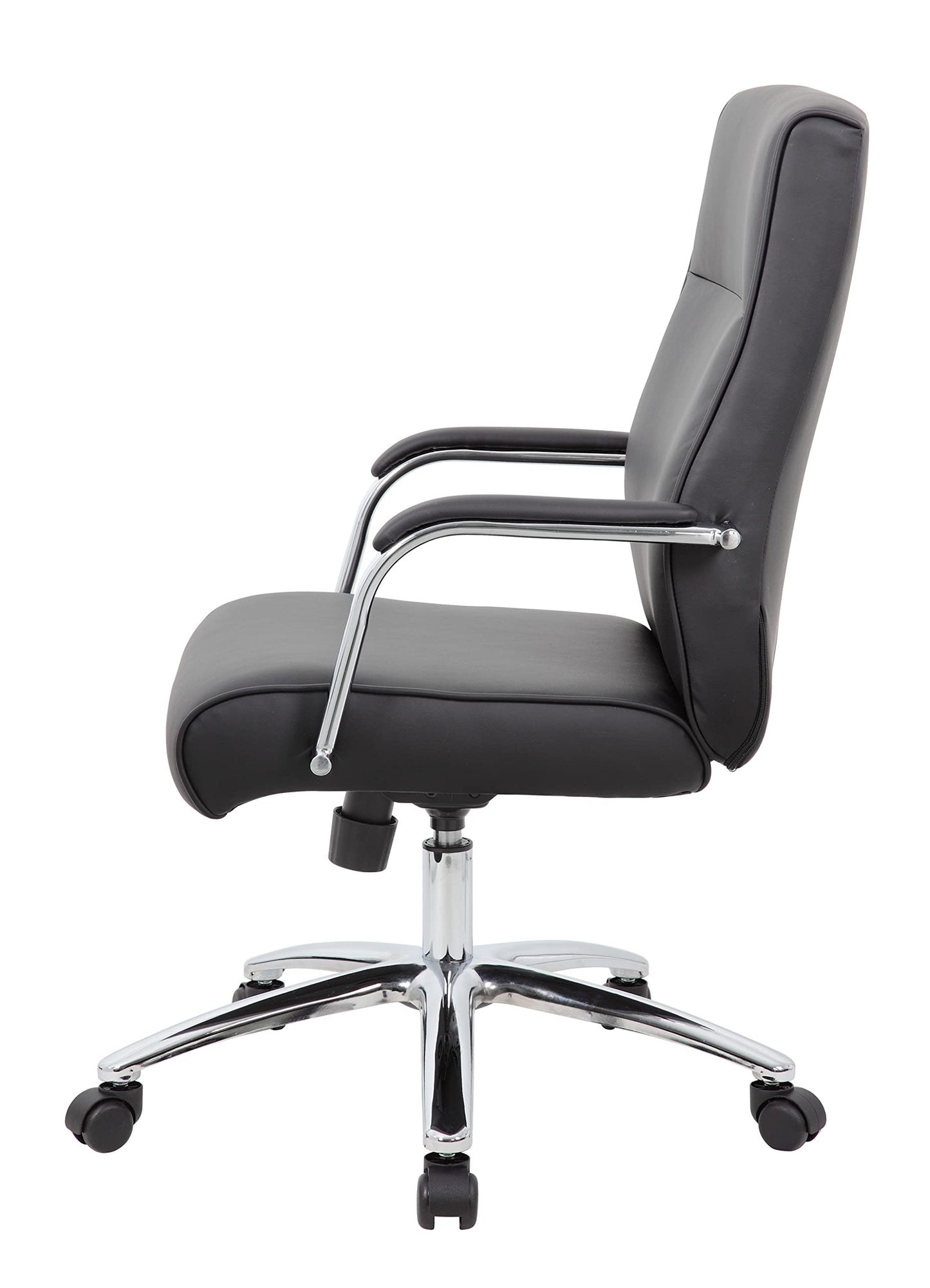 Boss Office Products (BOSXK Modern Executive Conference Chair, Black, B696C-BK