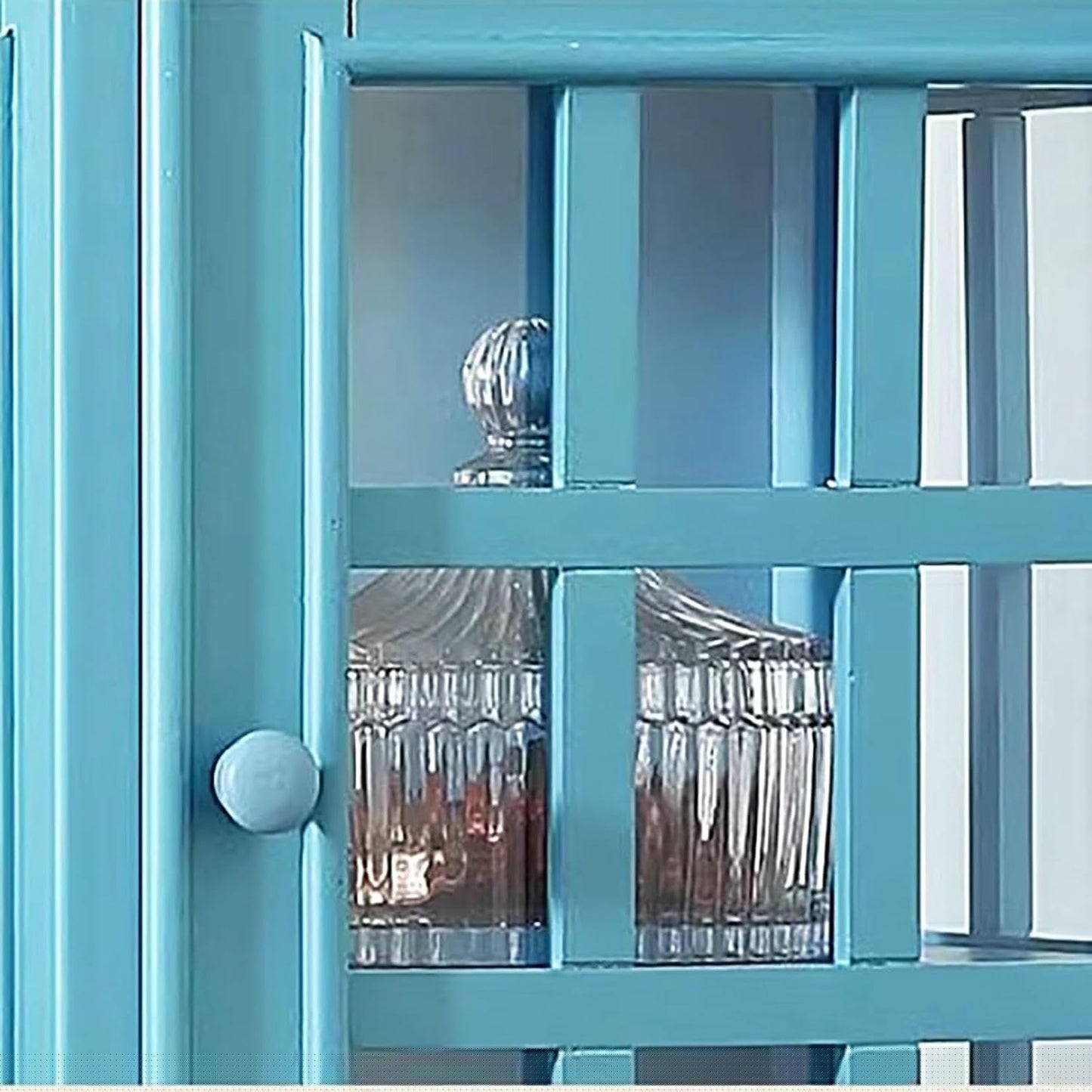 MNJVCFDS Telephone Booth Bookshelf 5 Tier Wood Bookcase,Cute Floor Standing Bookcase Acrylic Door,Phone Booth Storage Cabinet Organizer Display Bookshelf