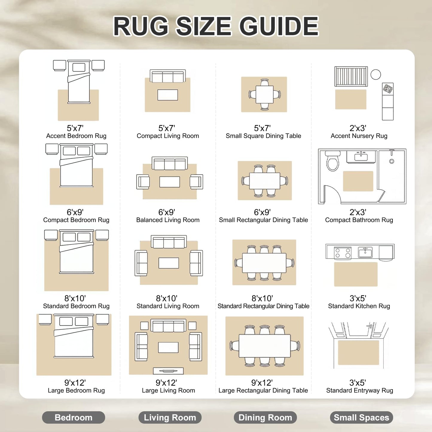 Cnythlis 5'x7' Low Pile Area Rug for Home Office, Washable Abstract Carpet Robot Vacuum Compatible 0.26 Inch Non Slip Under Desk Dining Room Mat, Brown