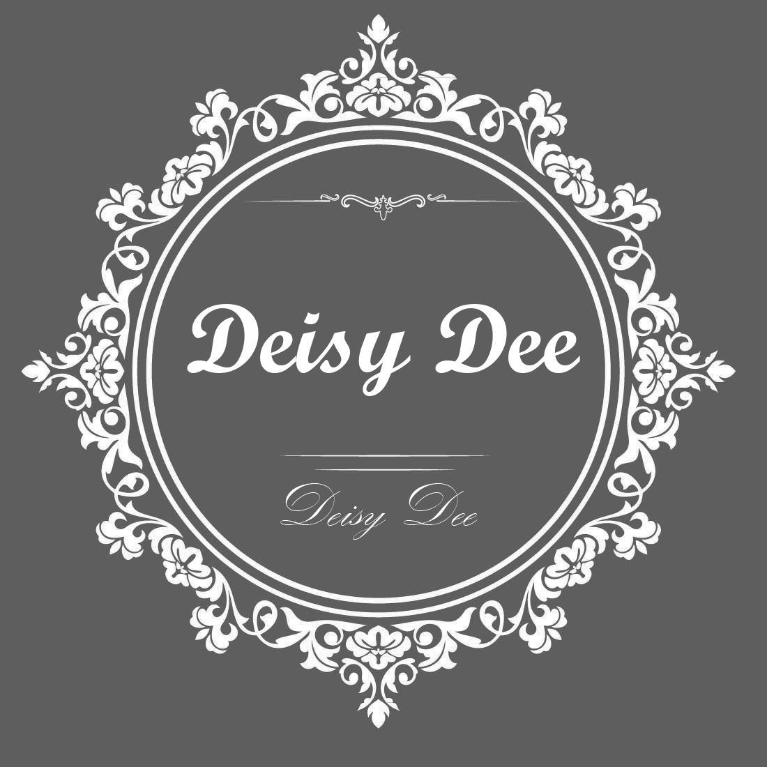 Deisy Dee Computer Office Chair Covers for Stretch Universal Rotating Chair Desk Chairs ONLY Chair Covers (White Flower, Medium)