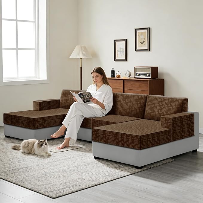 UNBBRRL Stretch Couch Seat Cushion Cover
