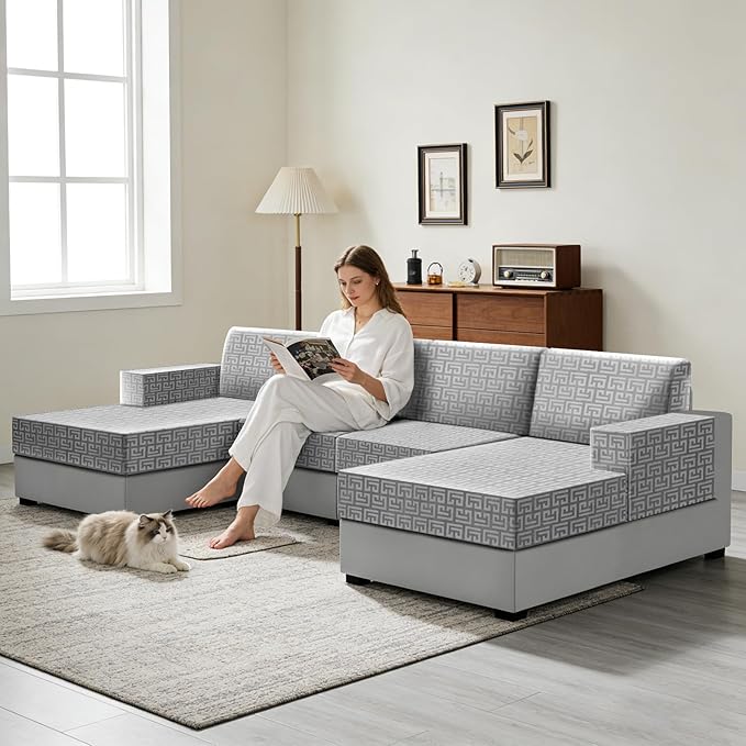 UNBBRRL Stretch Couch Seat Cushion Cover