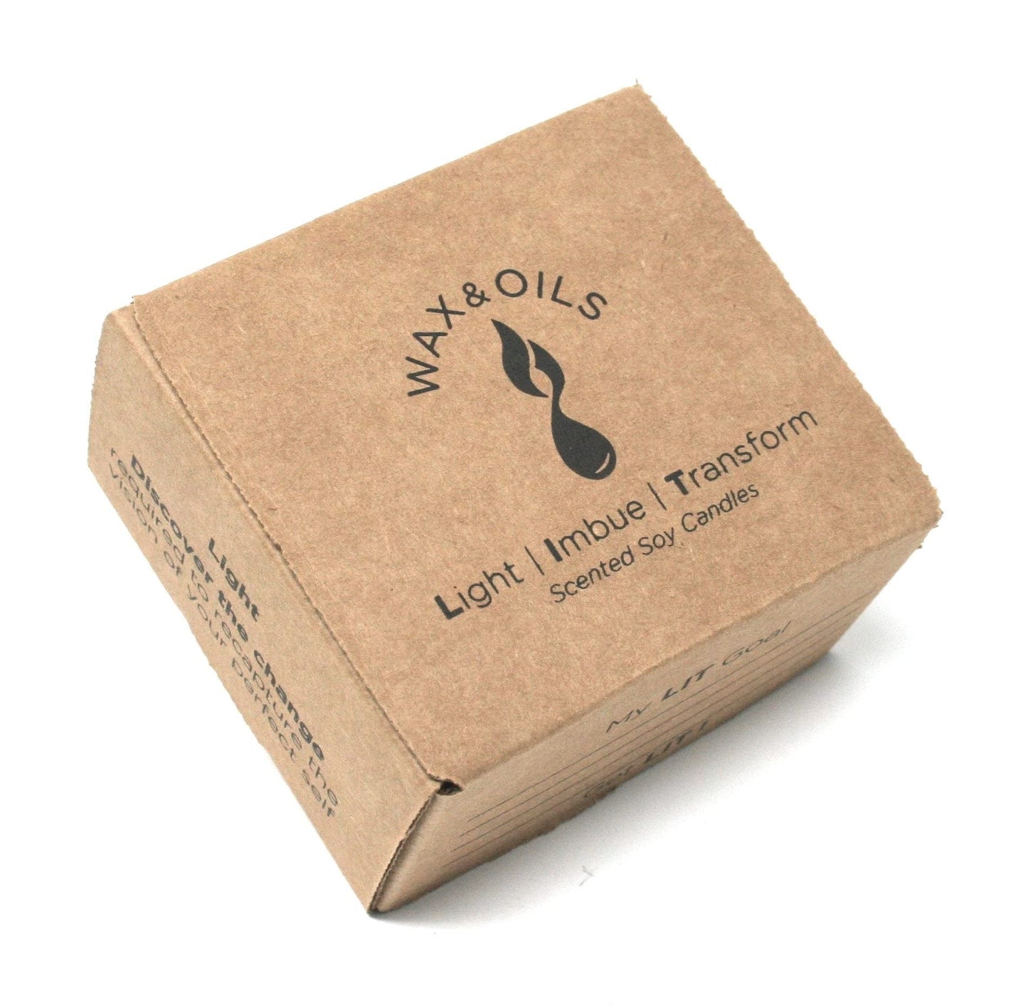Wax and Oils Soy Wax Aromatherapy Scented Candles (Evergreen) 8 Ounces. Single