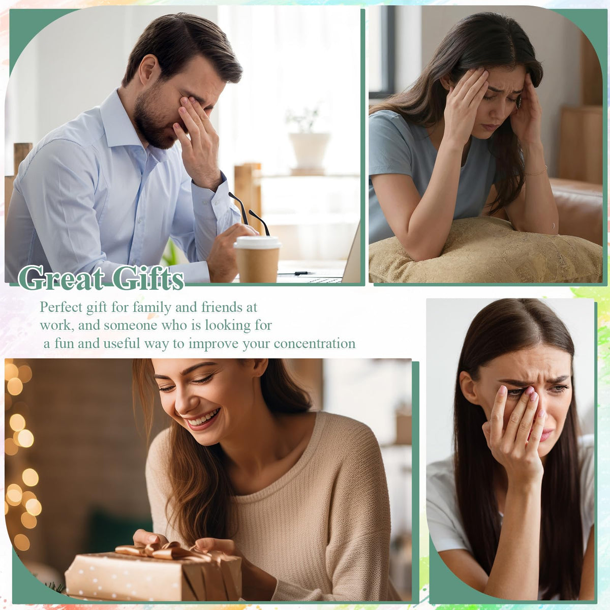 Lewtemi 24 Pcs Keyboard Fidget Clickers Cat Paw Keyboard Keychain Decompression Relief Button Finger Clickers for Adults Office Birthday Party Gifts to Relief Stress Pass the Time (Macaron Colors)