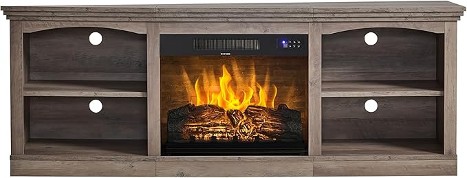 AMERLIFE 70 Inch Fireplace TV Stand