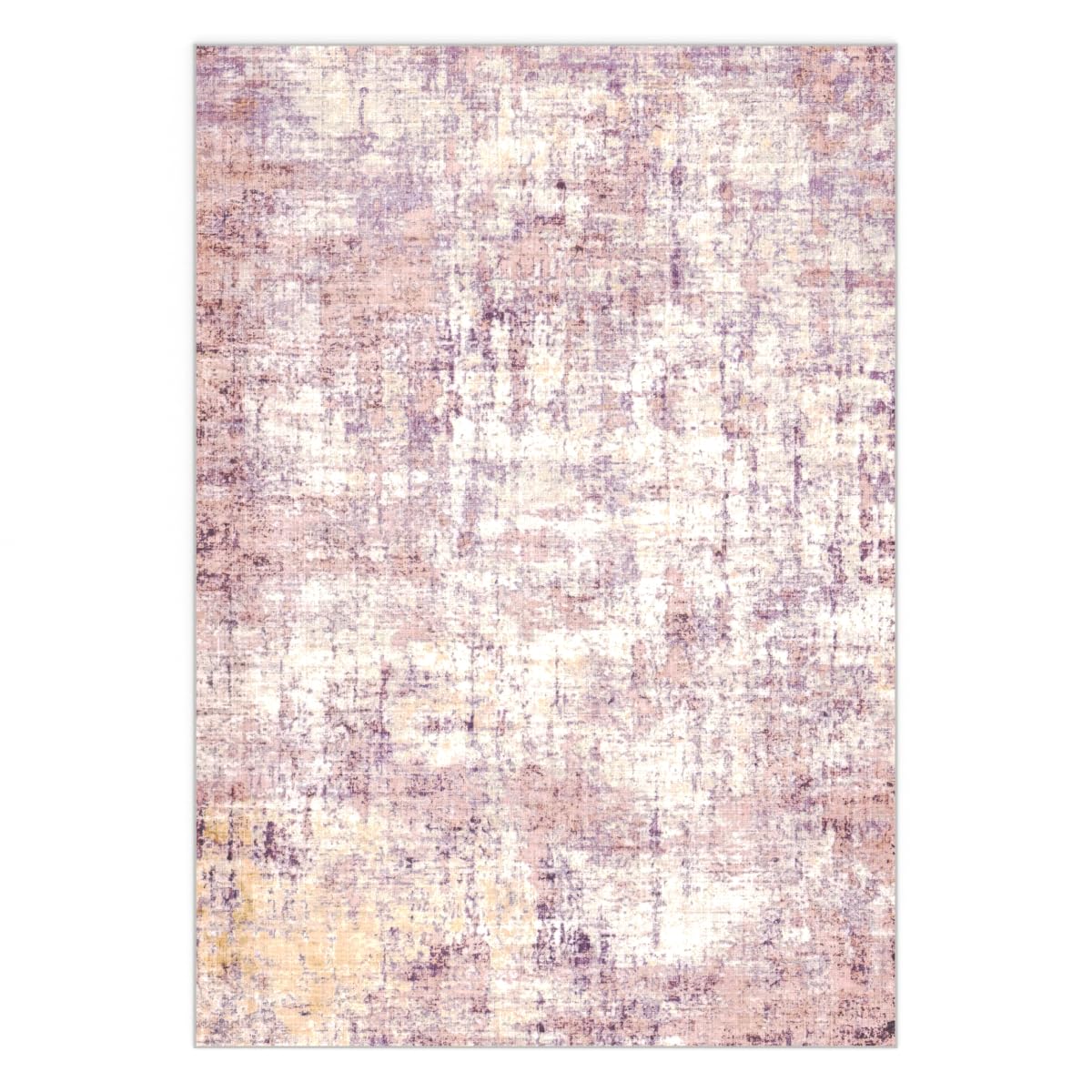 Syrlfar 8x10 Area Rugs Washable Living Room Rug-No Slip Soft Carpets Modern Abstract Indoor Floor Stain Resistant Large Carpet for Bedroom Dining Room Farmhouse Nursery Home Office Pink