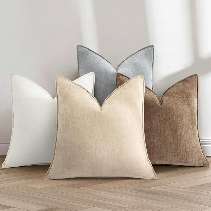 decorUhome Summer Couch Throw Pillow Covers 12x20 Set of 2, Decorative Soft