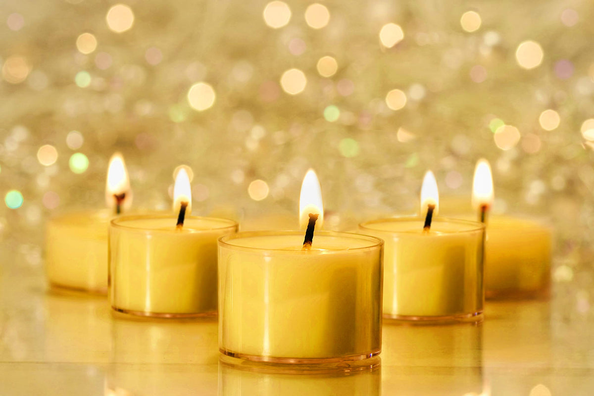 Hyoola Tealight Citronella Candles Outdoor, 8 Hour Burn Time, Indoor and Outdoor Mosquito, Insect and Bug Repellent Citronella Candle, Natural Fresh Scent, Decorative in Clear Cup (Pack of 40)