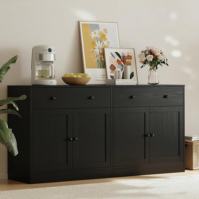 TUSY 71" TV Stand Storage Set