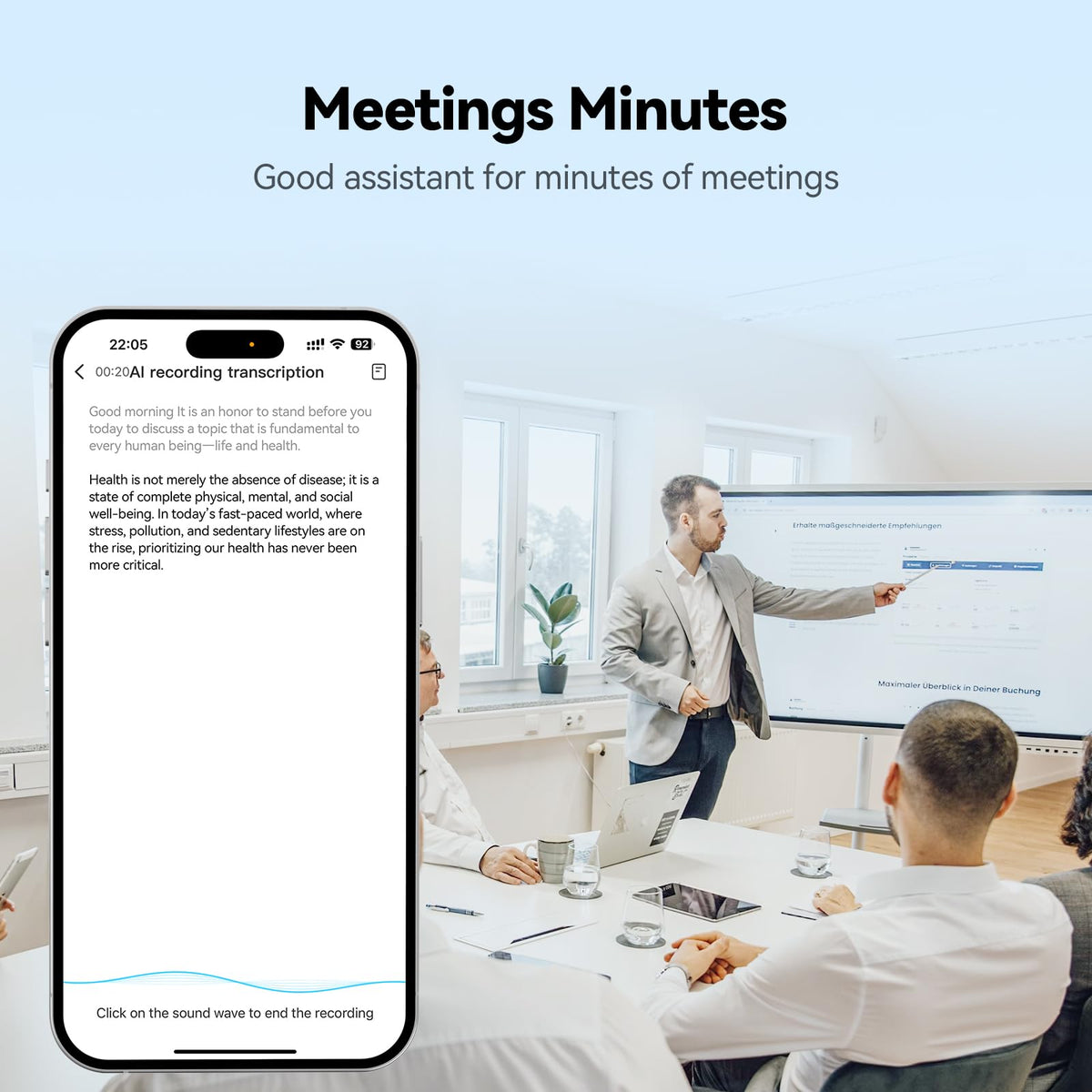 InnAIO T9 AI language Translator Device, Real Time Voice Cloning, Support 150+ Languages, Cross-App Translation, 98.6% Accuracy, 0.5s Response, Offline Translation, Portable Design for Business Travel