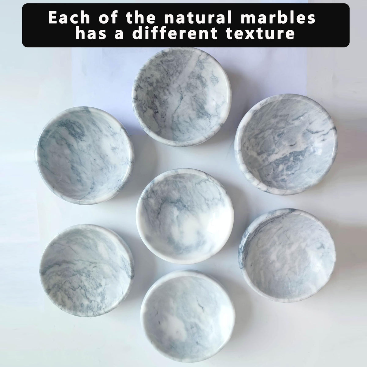 Handmade Natural Marble Incense Holder 9 Hole Ash Catcher Tray for Incense Sticks, Palo Santo & Sage | Spiritual Home Decor Gift for Yoga, Meditation (Pale)