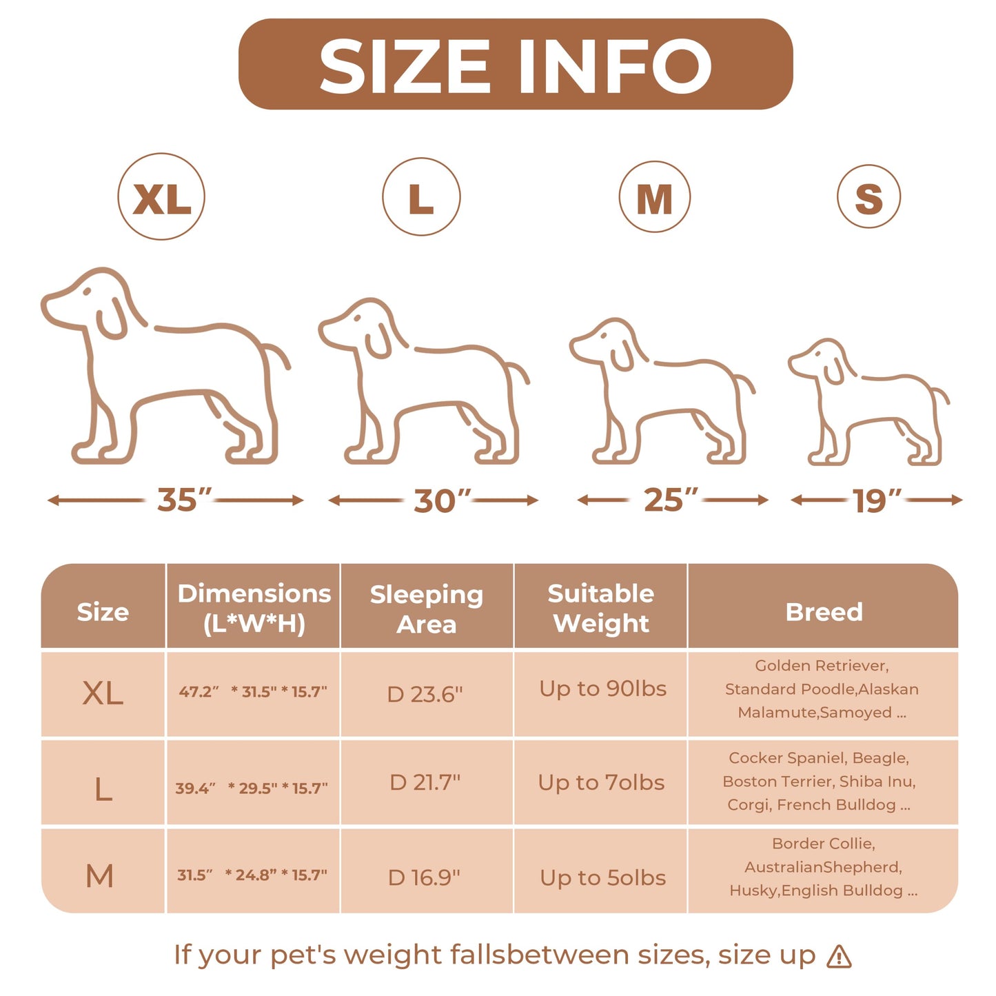 ATJafurn Dog Couch Bed Leather Cat Sofa for Small and Medium Pets Under 50 lbs, Brown Mid Century Modern Elevated Dog Sofa Chair Luxurious Indoor Furniture Style Pet Supplies for Puppy