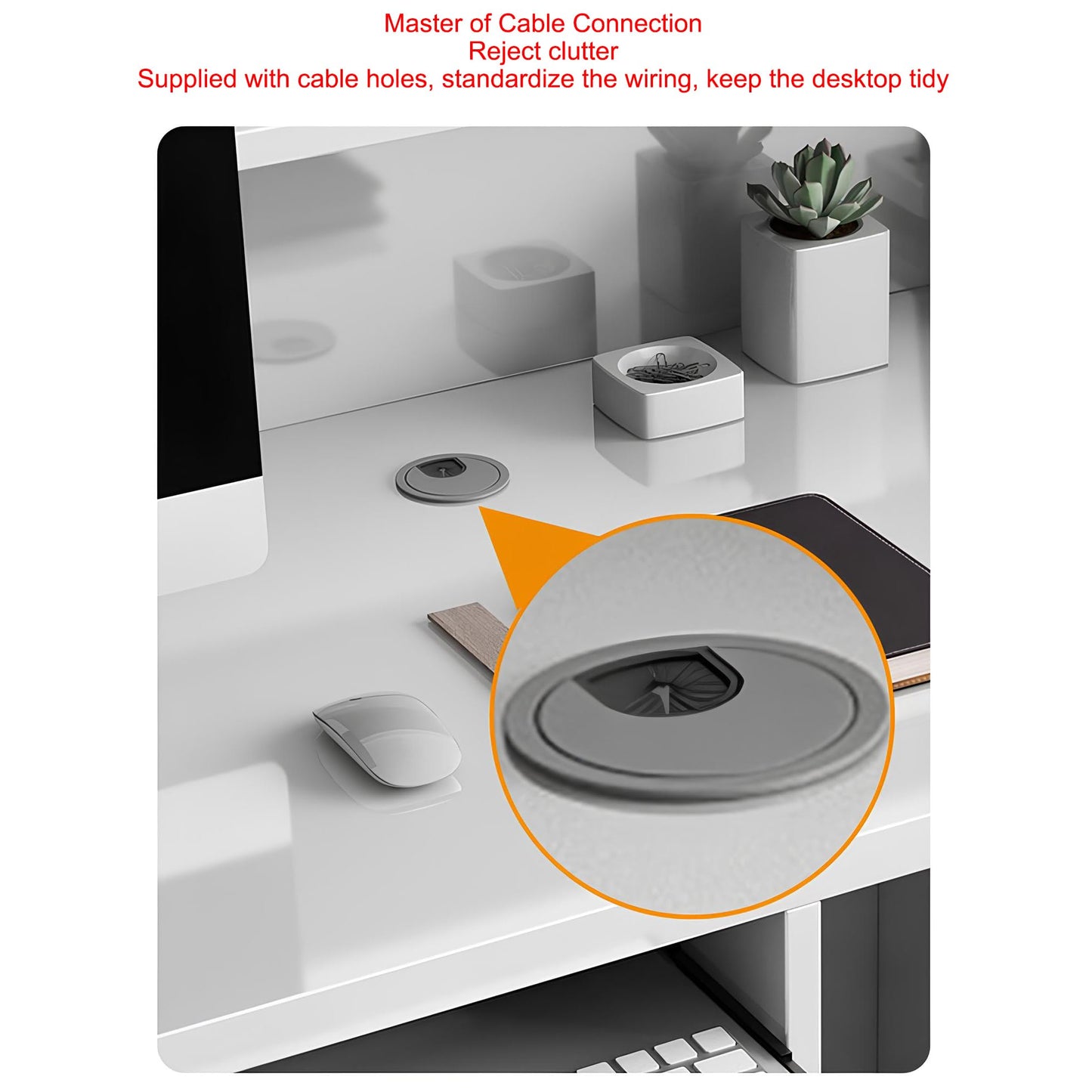 Modern Reception Desk with Counter, Lockable Drawer & Cabinet, LED Light Strip - Stylish Receptionist Station for Office, Salon, Boutique, Lobby & Shop
