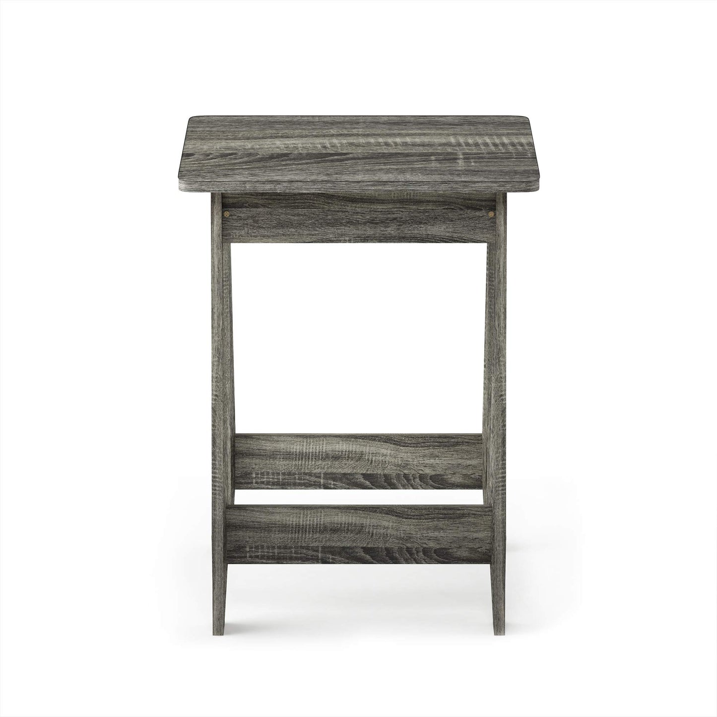 Furinno Beginning End Table, French Oak Grey